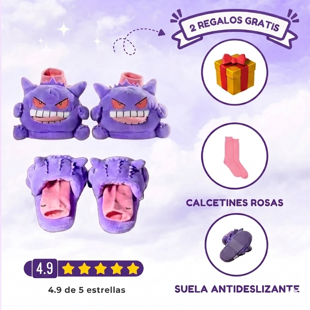 Pantuflas Gengar