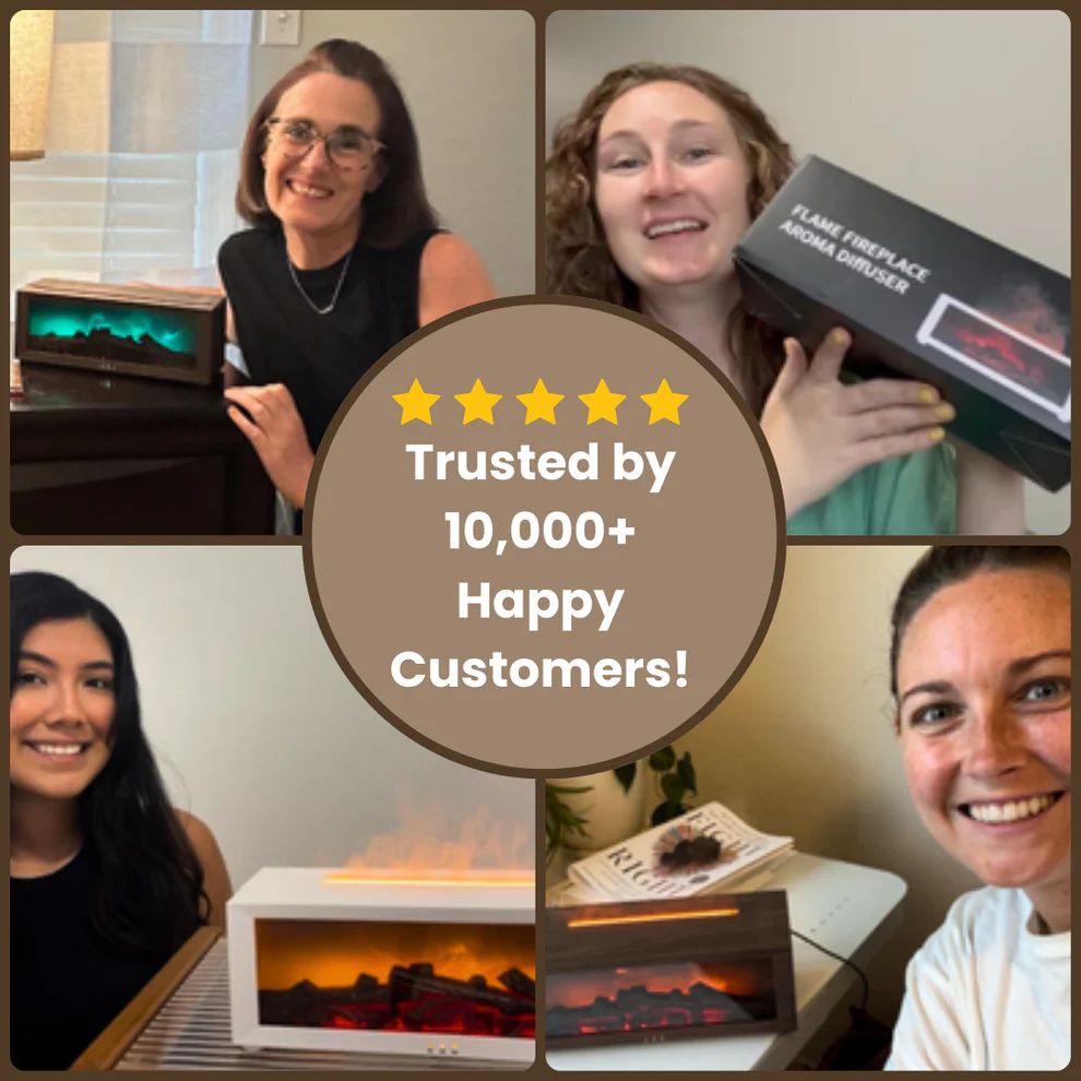 Humidificador LlamaZen — Fuego, Bruma y Calma en tu Hogar 🔥